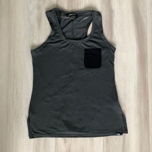 North Face Grey Tank Size Small